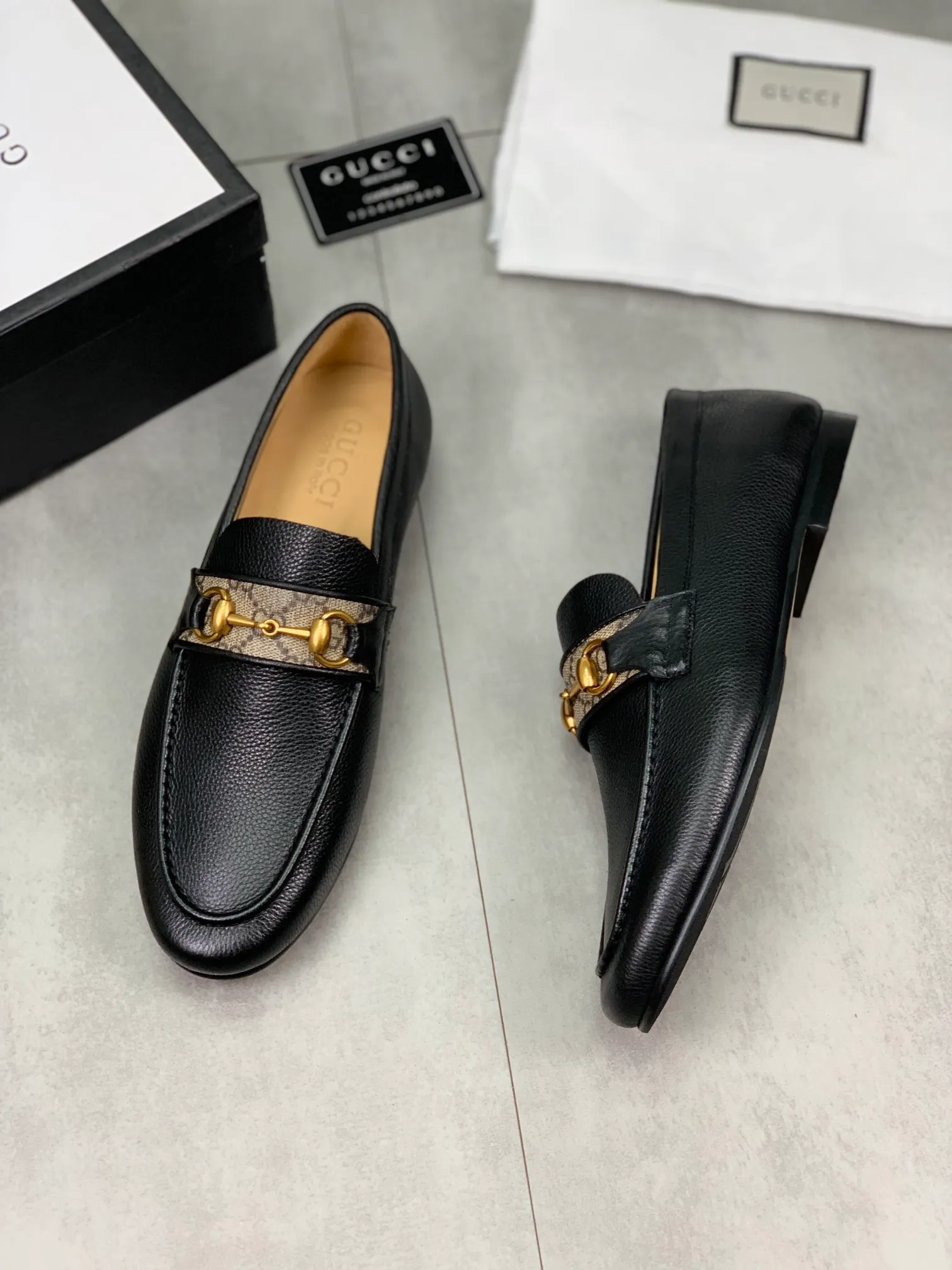 Men's men's shoes💰P520💰[New model]🆘Water-dyed cow lining [GUCCI] Gucci leather shoes, top men's purchasing agent, 2022 counter simultaneous sale, top-grade original calfskin imported from Italy ➕ first-layer cowhide lining) original sole provided by the original factory, fine workmanship, impeccable👍 You can enter and exit the counter at will; the real thing is super beautiful Sizes 38 to 44; 3⃣️colors🉑️ to choose from